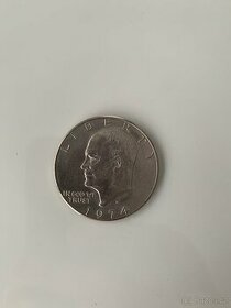 One Dollar Eisenhower 1974