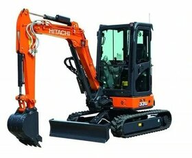 Minibagry JCB, Bobcat, Kubota, Case, Hitachi