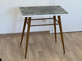 Retro stolek stůl 70. léta dřevěný