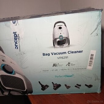 Sáčkový vysavač Concept VP8291 4A PERFECT CLEAN 700 W