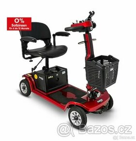 Téměř NOVÝ invalidní elektrický vozík - čtyřkolka