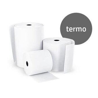 Termo papiry (kotoucky) do tiskarny 57mmx30m