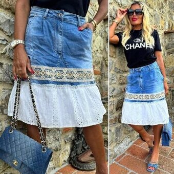 Jeans sukně - NOVÁ