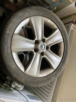 alu disky 5x112 r17 škoda