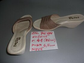 ZNAČK.KOŽ. NAZOUVÁKY+ZDRAV..OBUV+kož. letní boty-dám.