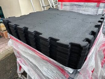 Gumová podlaha puzzle 10mm - nové nepoužité