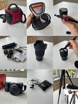 🎥 Kompletní set Sony A6400 + Sigma 16mm + Rode Wireless GO