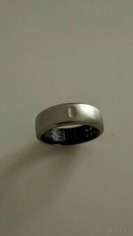 Oura Ring 3, Horizon Brushed Titanium, velikost 11 - 1