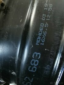 Plechové disky 5x108 Ford 6,5Jx16 ET 52,5