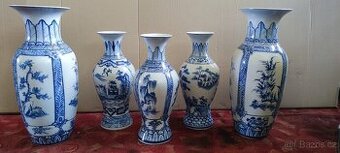 Sada porcelánových váz - 1