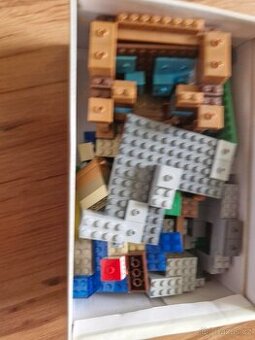Minecraft Lego v neoriginální krabici za Toffifee