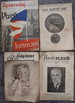 Staré noviny z protektorátu a druhé republiky