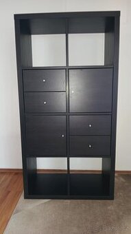 Kallax 2x4 - tmavě šedá