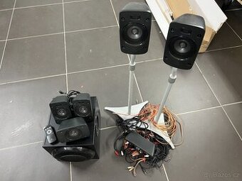 Sestava Logitech Z-906 5.1 včetně stativu