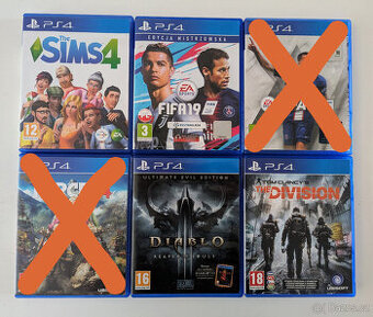 Hry na PS4 -----PRAHA------