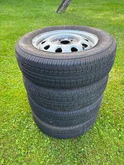 Prodám sadu kol s letními pneumatikami 165/70 R13