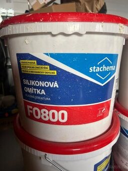 Silikonová fasádní omítka STACHEMA 1,5mm OK00 60m2