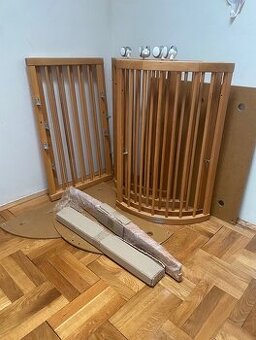 Nová nepoužitá rostoucí postýlka Ingvart ROUND 72cm