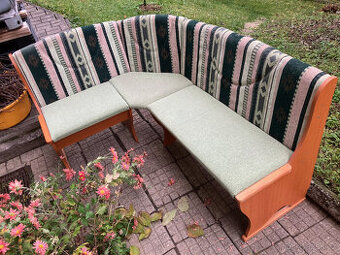 Rohová jídelní lavice s úložným prostorem, Kasvo