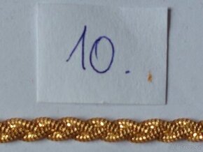 Zlatý řetízek na ruku z 22k zlata.