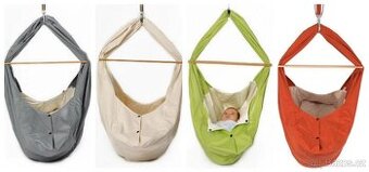 Hacka závěsná textilní houpačka "babyvak" "hojdavak"