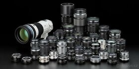 OBJEKTIVY m 4/3 objektivy 12 F1.4 17 25 42 8-18