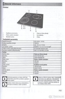 Sklokeramická deska
