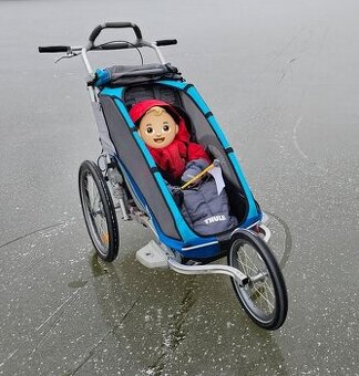 Thule Chariot CX s PLNOU VÝBAVOU - 🏃‍♂️🚴‍♀️⛷️super stav