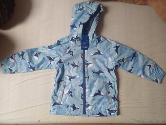 Nová, nepromokavá zateplená bunda, vel. 98/104