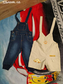 kalhoty s laclem vel. 74-80