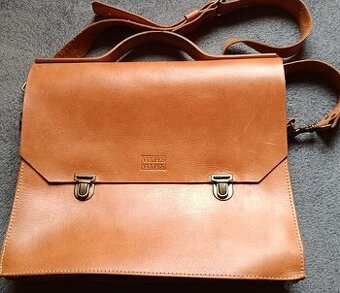 KOŽENÁ RUČNÉ VYRÁBĚNÁ BRAŠNA