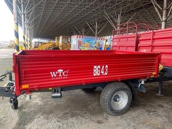 Traktorový návěs BIG 4.3 S3 kára ihned k odběru