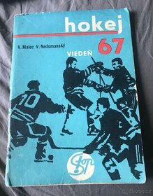 kniha Hokej-Viedeň Malec Nedomanský Šport 1967