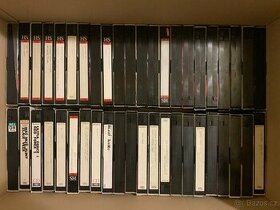 nahrané VHS kazety - 56 ks