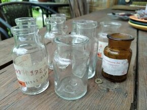 Staré lékárenské lahvičky - nabídněte - 1