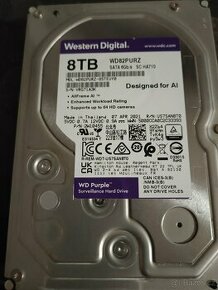 Harddisk 8TB Western Digital Purple