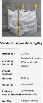 BigBag, Big Bag, Vak , Pytel, Velkoobjemový