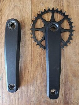 MTB kliky 32t, 170mm, čtyřhran