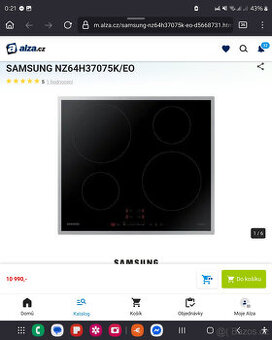 indukcni varna deska samsung