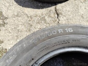Letní pneu 215/60 R16 95H Continental 4,6mm