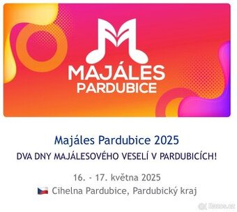 Celodenní vstupenky na Pardubický majáles