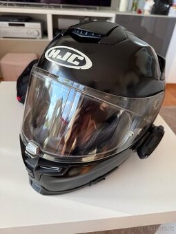 HJC přilba RPHA 70 black+ interphone sport