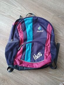 Deuter kids batoh fialovo-ruzovy