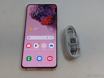 Samsung Galaxy S20 5G 12/128gb rose. Záruka 6 měsíců.