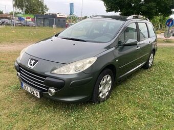 Peugeot 307 1.6hdi 66kw SW nová stk + me koupené nové v ČR