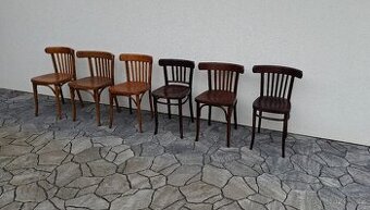 Klasické hospodské židle TON po renovaci - 1