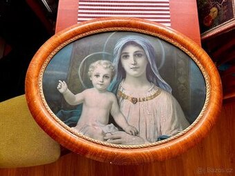 Obraz Panny Marie a Jezulátka