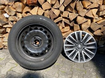 Sada kol s letními pneu 195/60 R16