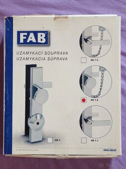 Kování dveřní komplet s vložkou