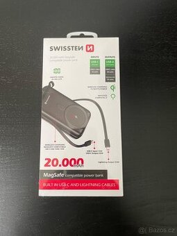 Bezdrátová Swissten 20000 mAh Nerozbalená